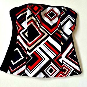 White House Black Market bustier.